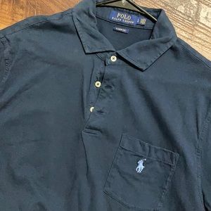 Men’s navy Ralph Lauren polo